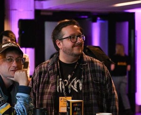 Me at a conference